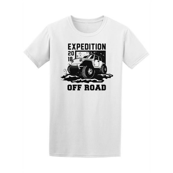 2018 Extreme Off-Road Expedition T-Shirt Men -Image by Shutterstock, Male Small