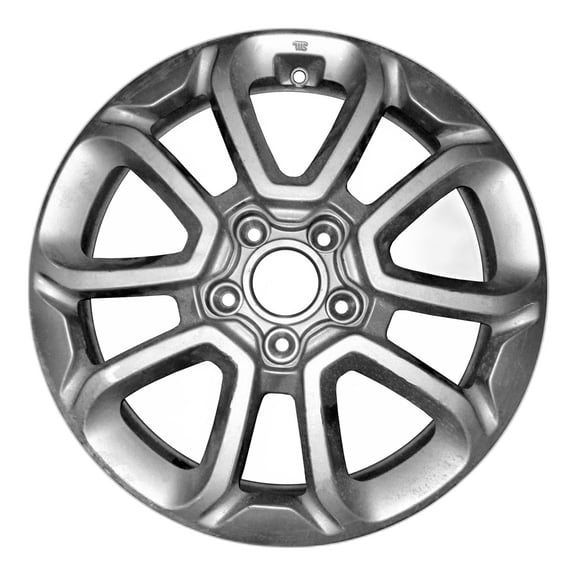 2018 FIAT 500 X (FIAT) Aluminium 16" Factory OEM Silver Wheel 96663U20 Fits select: 2018 FIAT 500X