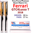 thumbnail image 1 of 2018 Ferrari GTC4Lusso T Performance Beam Wipers (Set of 2), 1 of 3