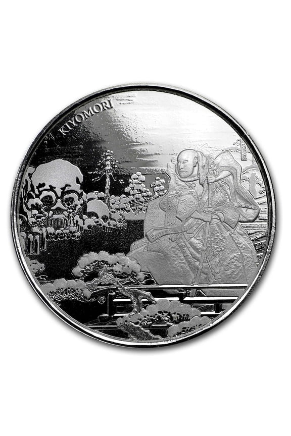 2018 Fiji 1 oz Silver Samurai BU