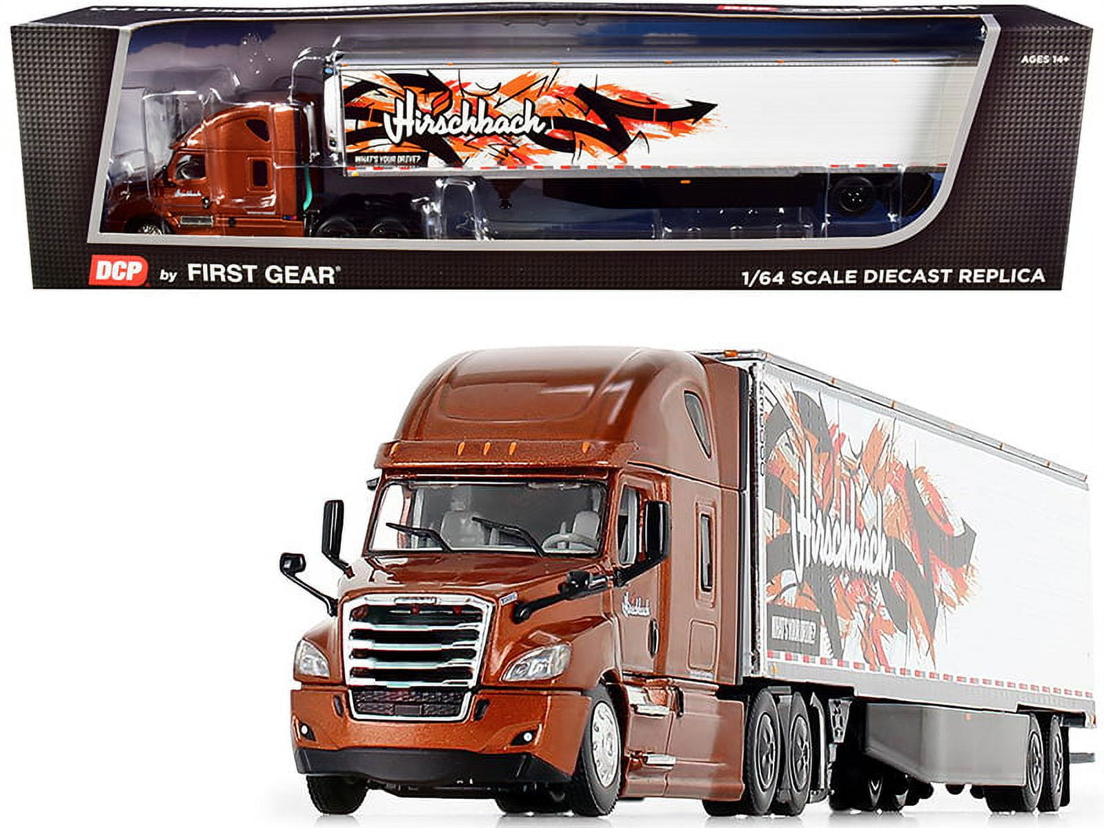 First Gear 2018 Freightliner Cascadia Diecast Truck with Sleeper