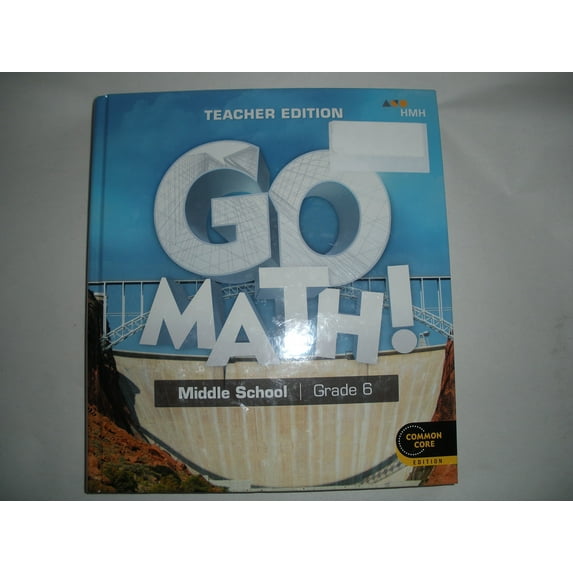 Pre-Owned Go Math!, 2018 Go Math! Teacher Edition Grade 6 9780544943681 0544943686 -