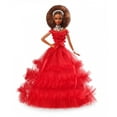 thumbnail image 1 of 2018 Holiday Collector Barbie Signature Nikki Doll with Stand, 1 of 11