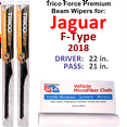 thumbnail image 1 of 2018 Jaguar F-Type Performance Beam Wipers (Set of 2), 1 of 3