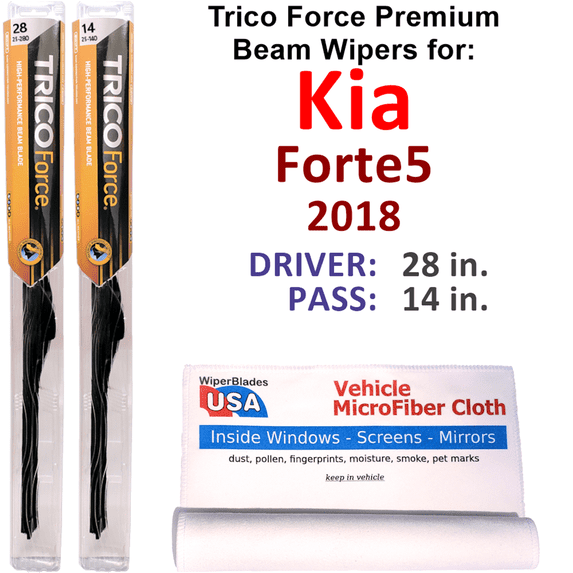 2018 Kia Forte5 Performance Beam Wipers (Set of 2)