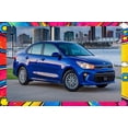 2018 Kia Rio EX Sedan - Pop Art Edition | 12x18 Inch Laminated Poster ...