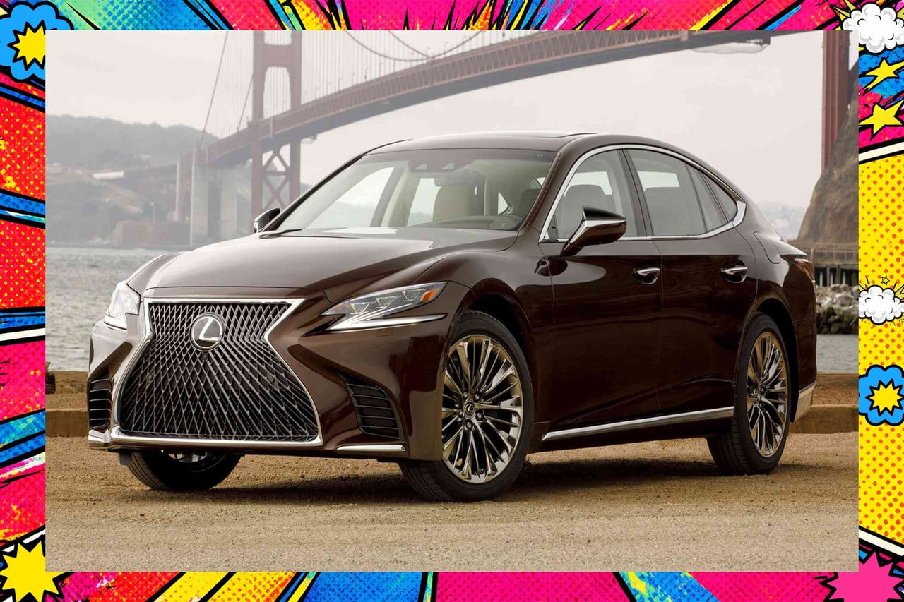 2018 Lexus LS Style A - Pop Art Edition | 20x30 Inch Glossy Laminated ...