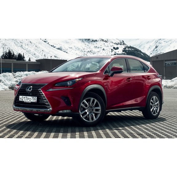 2018 Lexus NX RU - 12x18 Inch Laminated Poster - Stunning Detail and Bold Colors