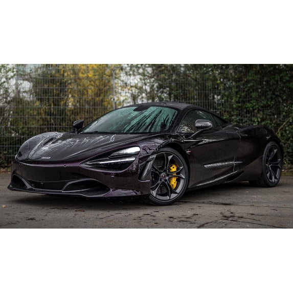 2018 McLaren 720S by Manhart Car - 24x36 Inch Laminated Poster - Stunning Detail and Bold Colors