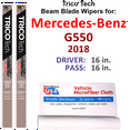thumbnail image 1 of 2018 Mercedes-Benz G550 Beam Blade Wipers (Set of 2), 1 of 3