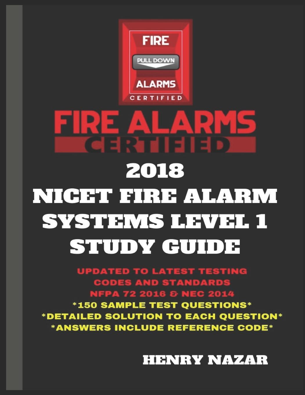 2018 Nicet Fire Alarm Systems Level 1 Study Guide (Paperback)