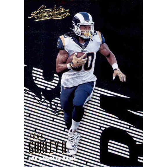 2018 Panini Absolute Base #53 Todd Gurley II Los Angeles Rams Los Angeles Rams NFL Football Trading Card