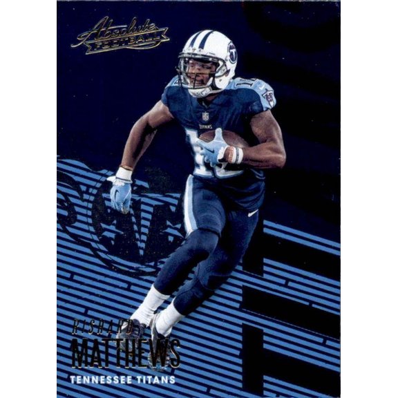 2018 Panini Absolute Base #97 Rishard Matthews Tennessee Titans Football Card