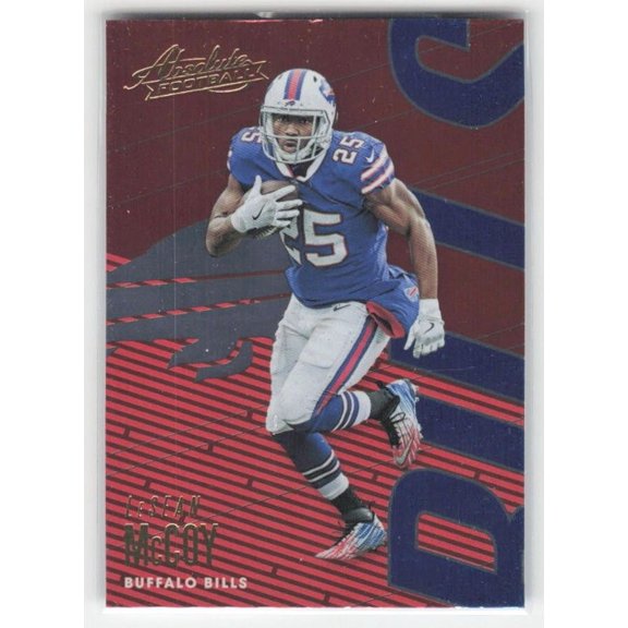 2018 Panini Absolute LeSean McCoy #11 Buffalo Bills Football Card Near Mint