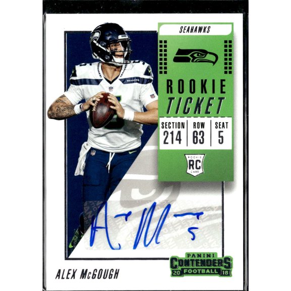 2018 Panini Contenders Rookie Ticket Alex McGough #241 RC