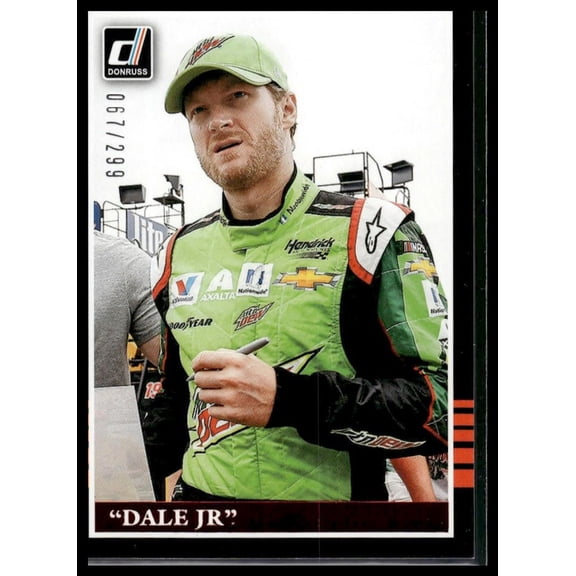 2018 Panini Donruss Racing Dale Earnhardt Jr. #101 067/299 Hendrick Motorsports