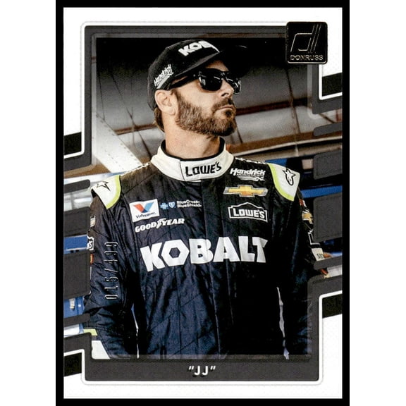 2018 Panini Donruss Racing Jimmie Johnson Hendrick Motorsports #51 /499 NASCAR Card