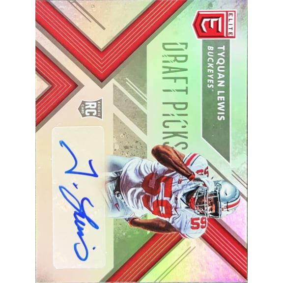 2018 Panini Elite Draft Picks Tyquan Lewis #198 RC