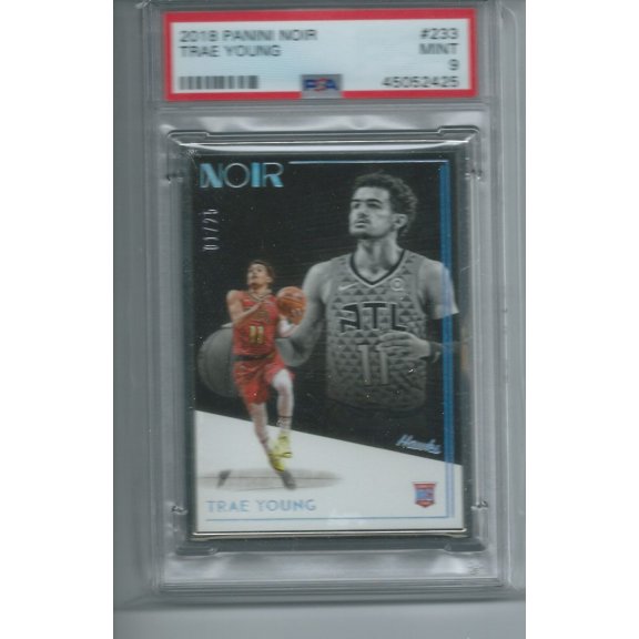 2018 Panini Noir Trae Young #233 PSA 9