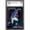 2018 Panini Prizm #202 Saquon Barkley Rookie Card BGS BCCG 10 Mint+ ...