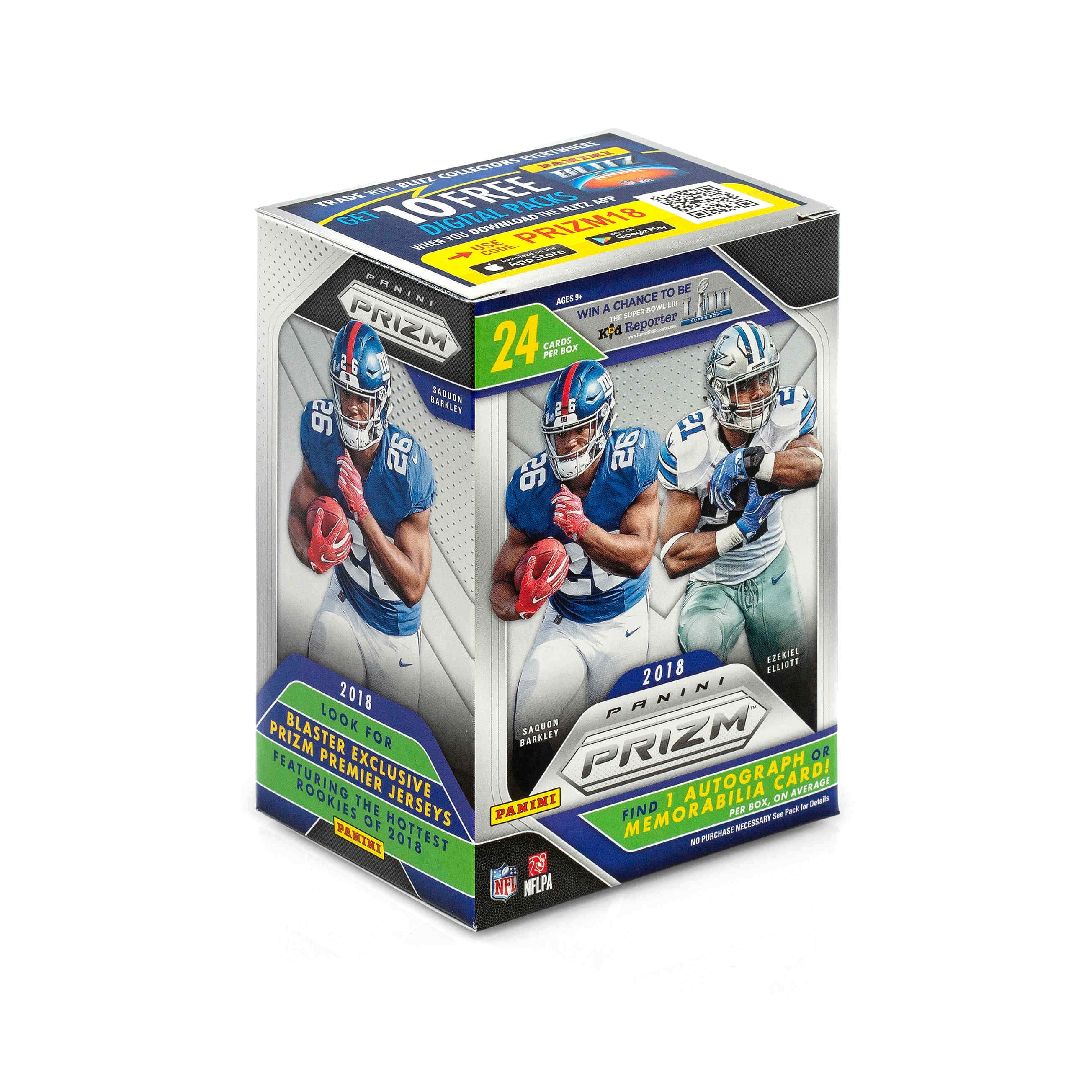 2018 Panini Prizm Football Value Box - Walmart.com