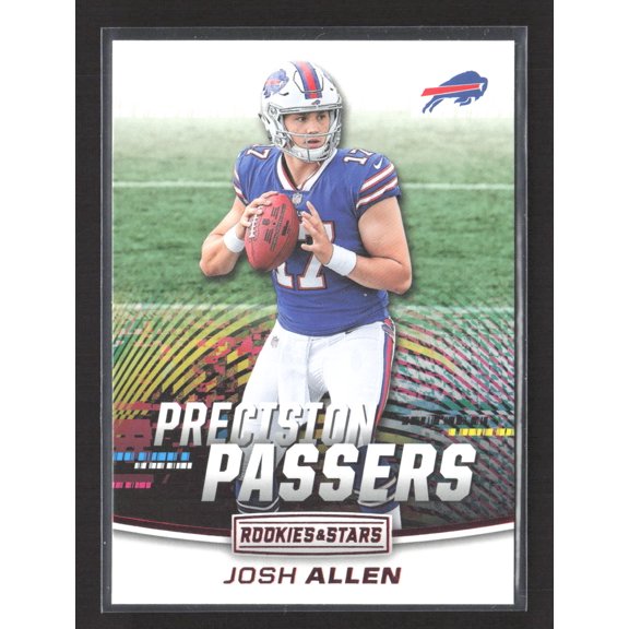 2018 Panini Rookies & Stars Precision Passers Josh Allen PP-17 Buffalo Bills Football Card Buffalo Bills NFL Football Trading Card