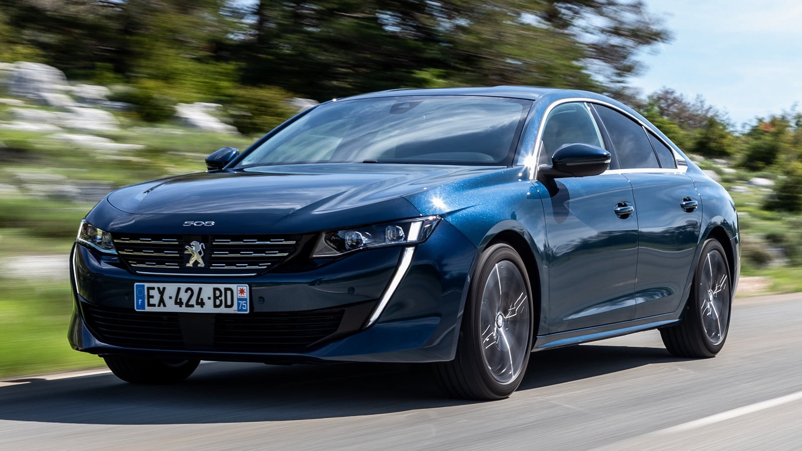 2018 Peugeot 508 Style A - 24x36 Inch Glossy Laminated Poster ...
