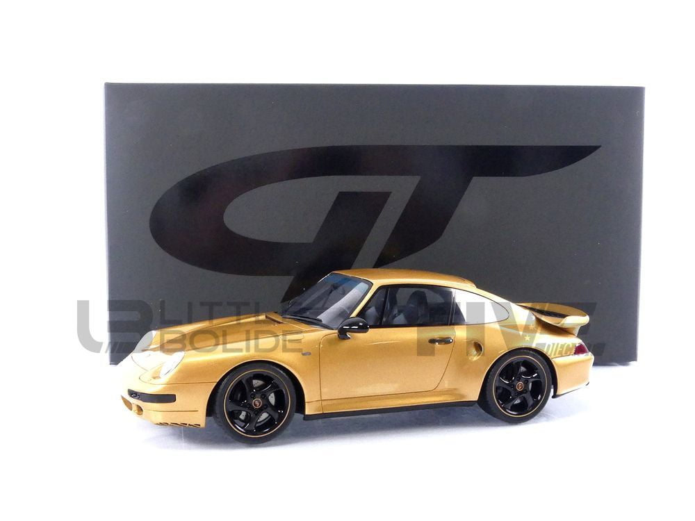 GT SPIRIT 1/18 - PORSCHE 911 Turbo S Project Gold - 2018