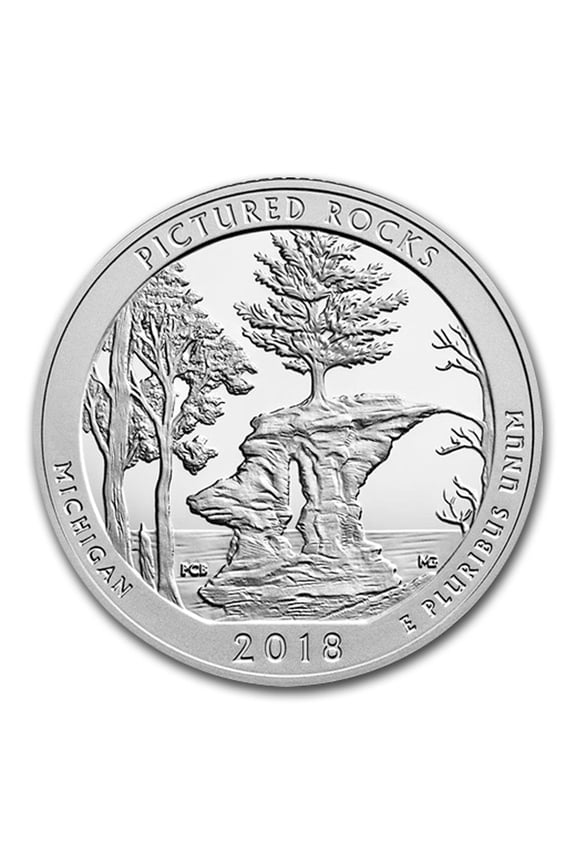 2018-S ATB Quarter Pictured Rocks National Lakeshore Proof