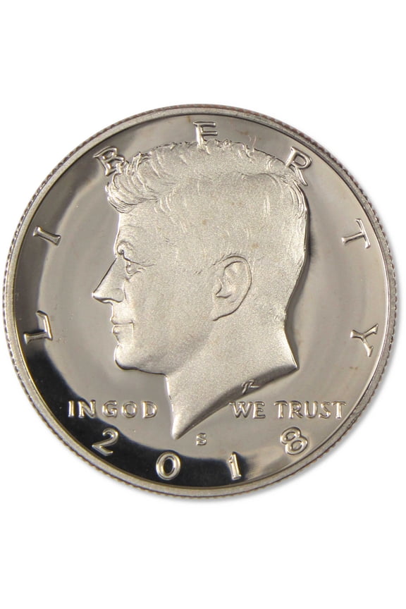 2018 S Kennedy Half Dollar Choice Proof Clad 50c Coin