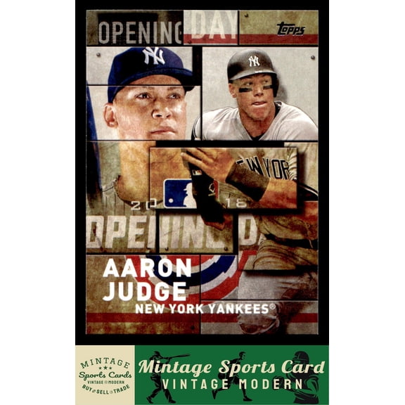 2018 Topps Aaron Judge #OD-22 MLB Opening Day