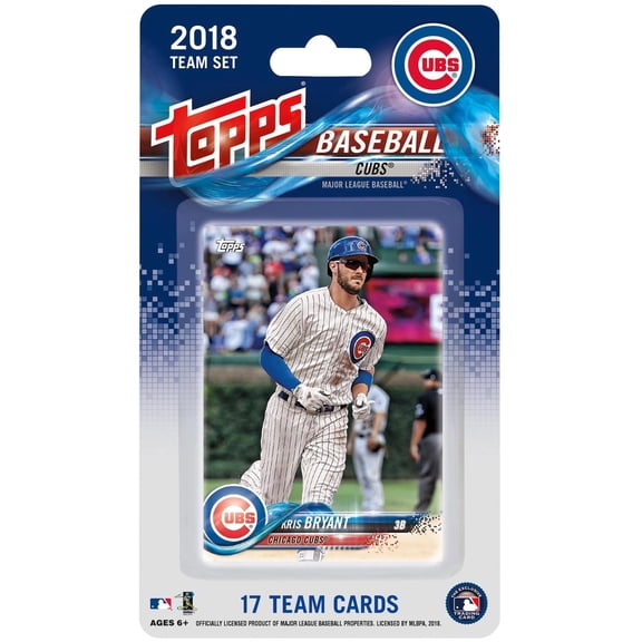 2018 Topps Chicago Cubs Factory Sealed Team Set Kris Bryant Anthony Rizzo Schwarber