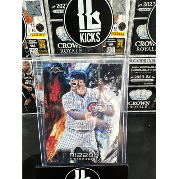 2018 Topps Fire Anthony Rizzo #72 [Base] Base Set