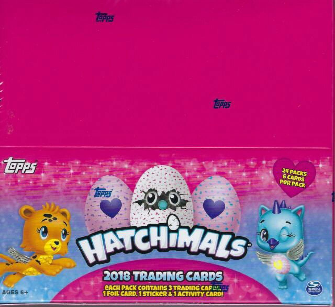 2018 Topps Hatchimals Trading Cards Retail Display Box - Walmart.com