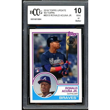 2018 Topps Update 1983 #83-13 Ronald Acuna Jr. Rookie Card