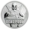 thumbnail image 1 of 2018 Tuvalu 1 oz Silver Coin Marvel Series Deadpool BU, 1 of 3