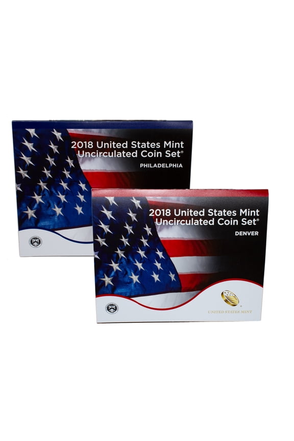 2018 U.S. Mint Set - 20 Coins - Collectible OGP Set