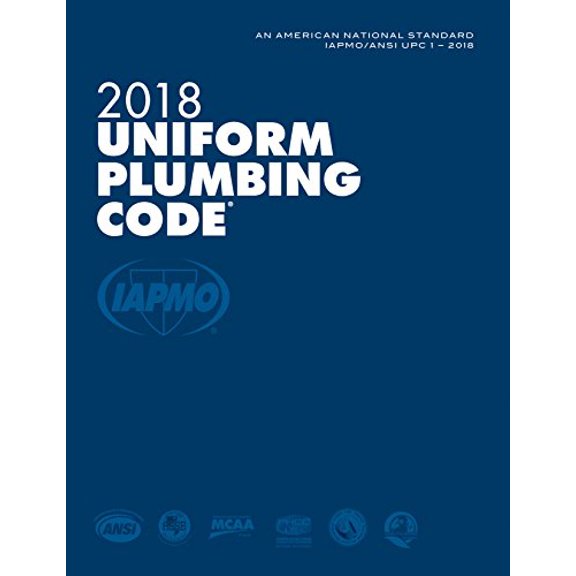 Pre-Owned 2018 Uniform Plumbing Code With Tabs Paperback