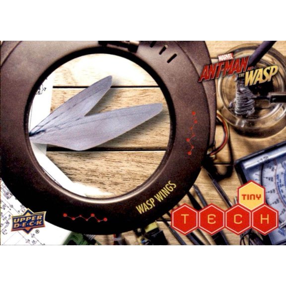 2018 Upper Deck Ant-Man and the Wasp Tiny Tech TT10 Wasp Wings Near Mint