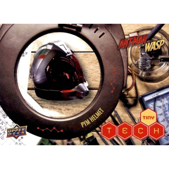 2018 Upper Deck Ant-Man & the Wasp Tiny Tech TT4 Pym Helmet Near Mint Trading Card