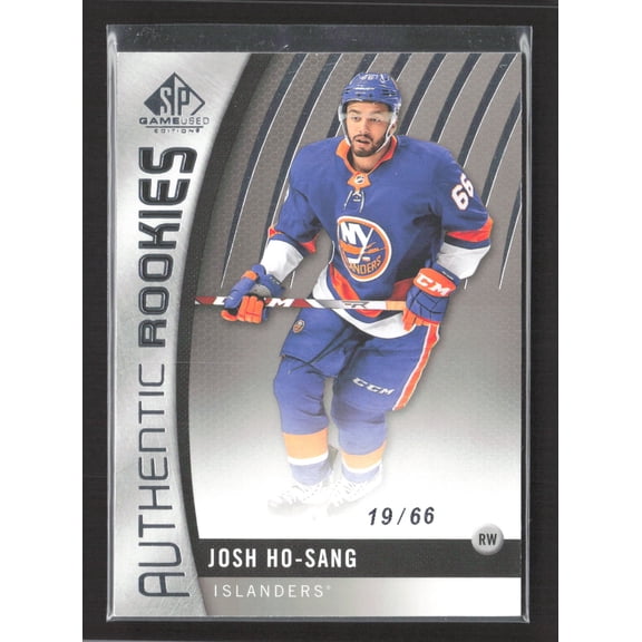 2018 Upper Deck SP Game Used Edition Josh Ho-Sang #140 /66