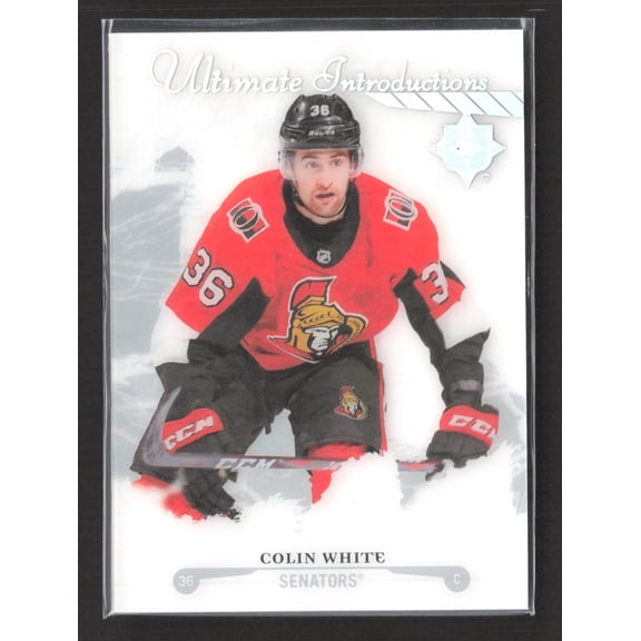 2018 Upper Deck Ultimate Collection Ultimate Introductions Colin White #UI-11