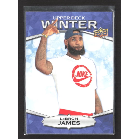 2018 Upper Deck Winter LeBron James #W-3
