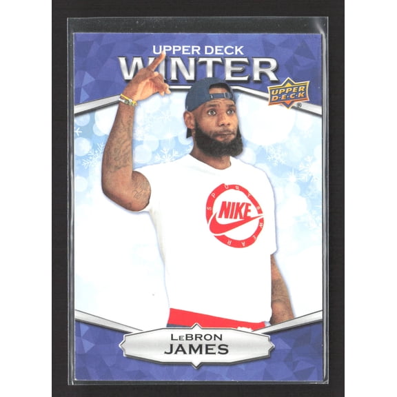 2018 Upper Deck Winter LeBron James #W-3