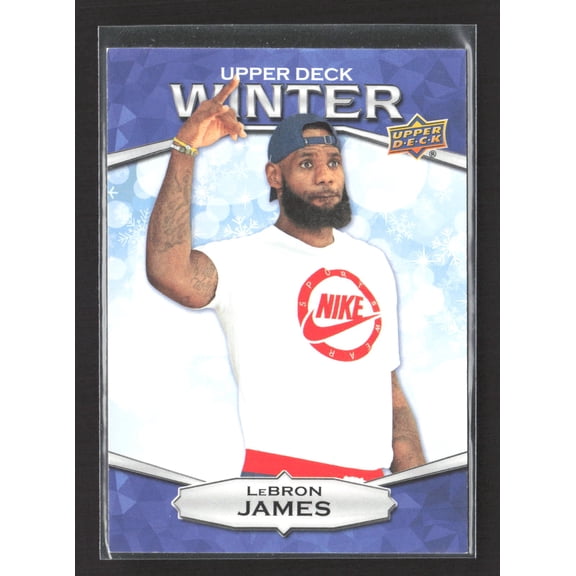 2018 Upper Deck Winter Singles Day LeBron James #W-3