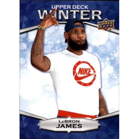 2018 Upper Deck Winter Singles Day #W-3 LeBron James Basketball Trading Card