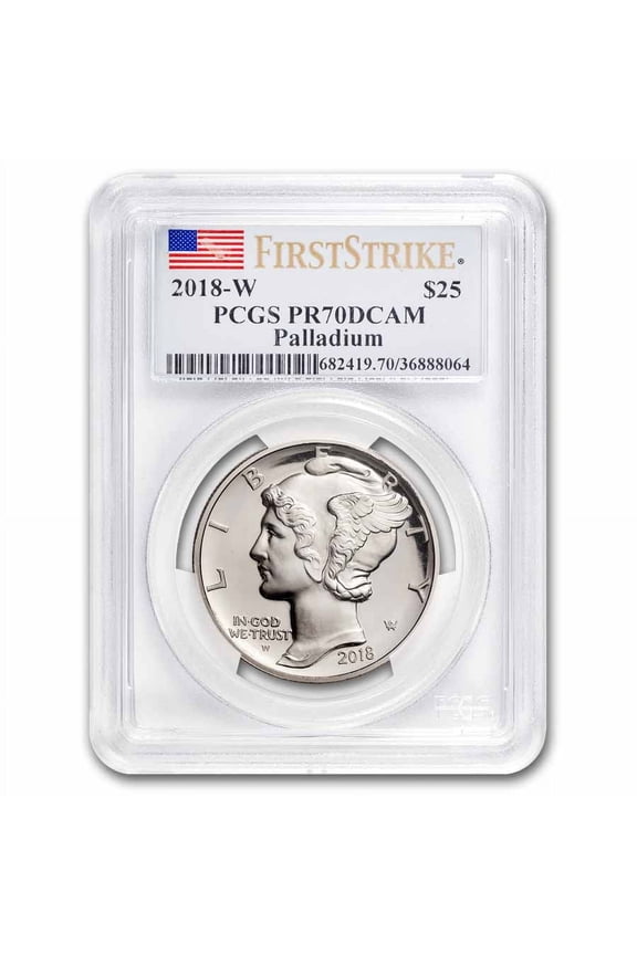 2018-W 1 oz Proof Palladium Eagle PR-70 DCAM PCGS (FirstStrike)