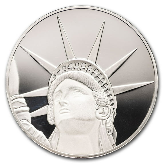 2019 1.5 oz Silver Solomon Islands Lady Liberty (Proof, No Assay)