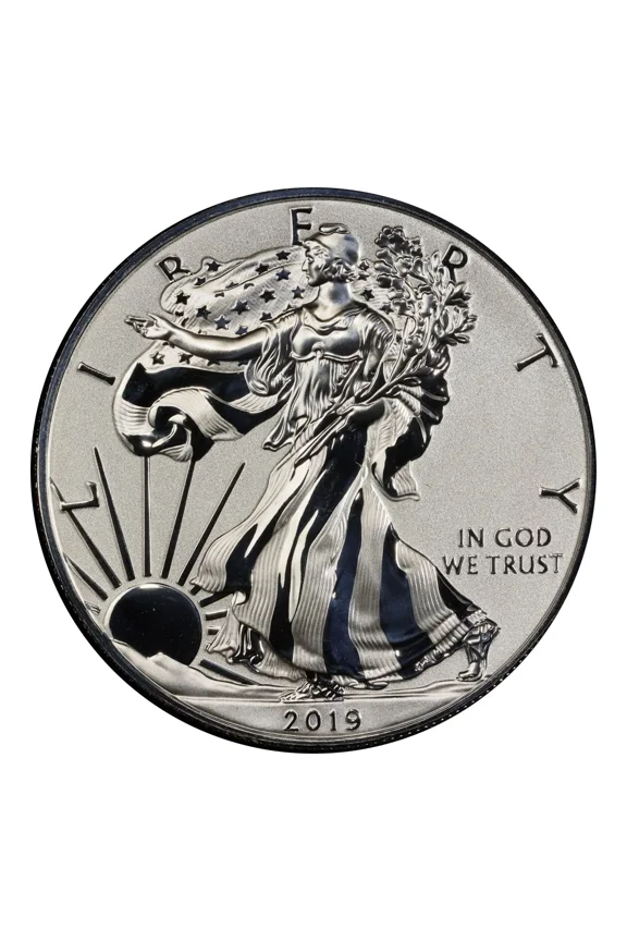2019 1 oz American Silver Eagle PCGS PR-70 Silver Eagle Enhanced Rev PR First Strike