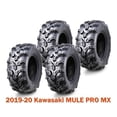 thumbnail image 1 of 2019-20 Kawasaki MULE PRO MX Complete Set ATV tires 25x10-12 Super Mud, 1 of 7